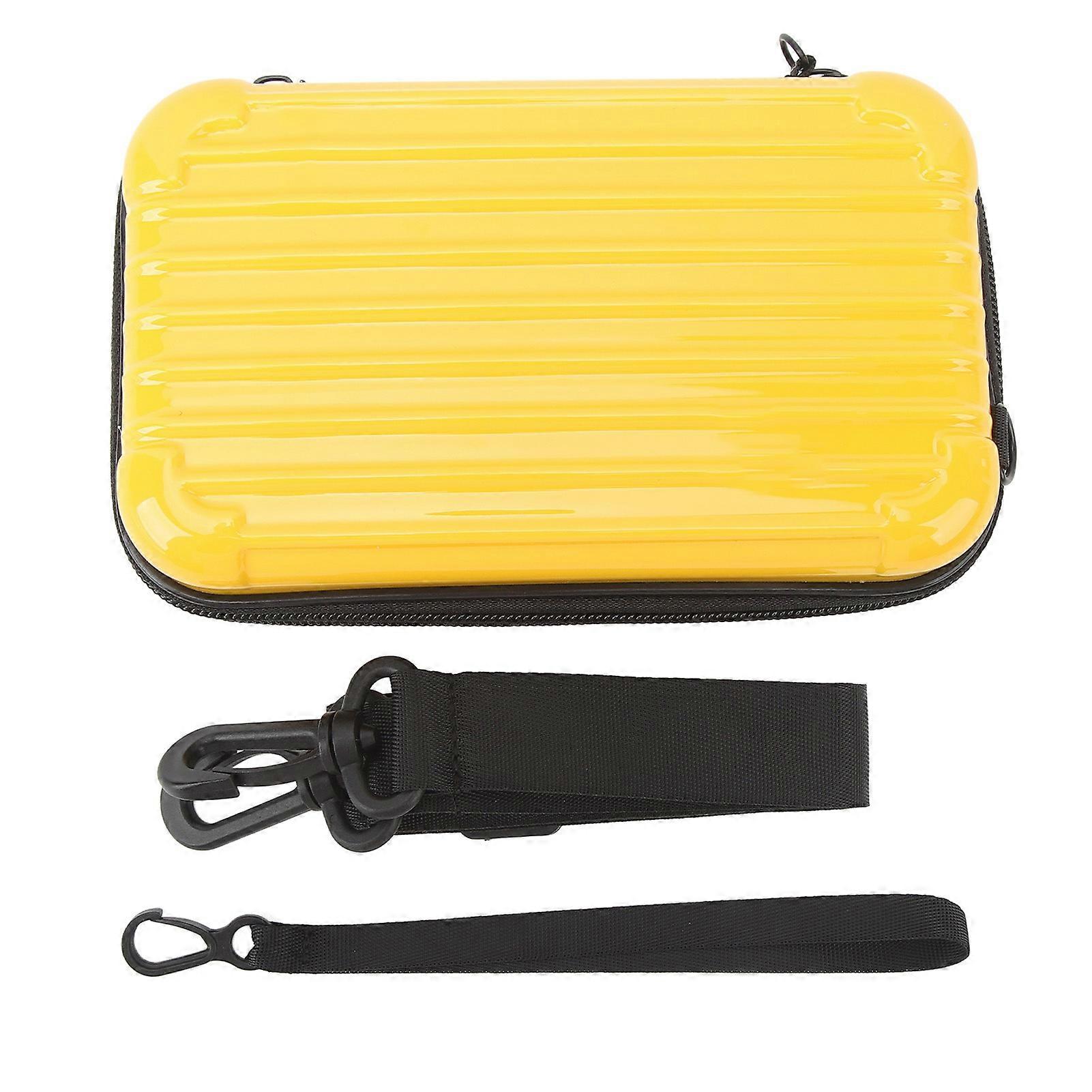 Camera Case Detachable Dual Zipper Waterproof Protective Portable Camera Storage Bag For Insta360 Ace Ace Pro Yellow