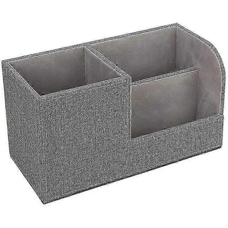 بو الجلود متعددة الوظائف مكتب القرطاسية منظم صندوق تخزين القلم / قلم رصاص, بطاقات العمل عن بعد C