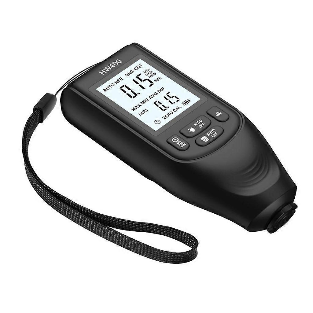 Diktemeter LCD-scherm Batterij-indicator 0-2000m diktemeter