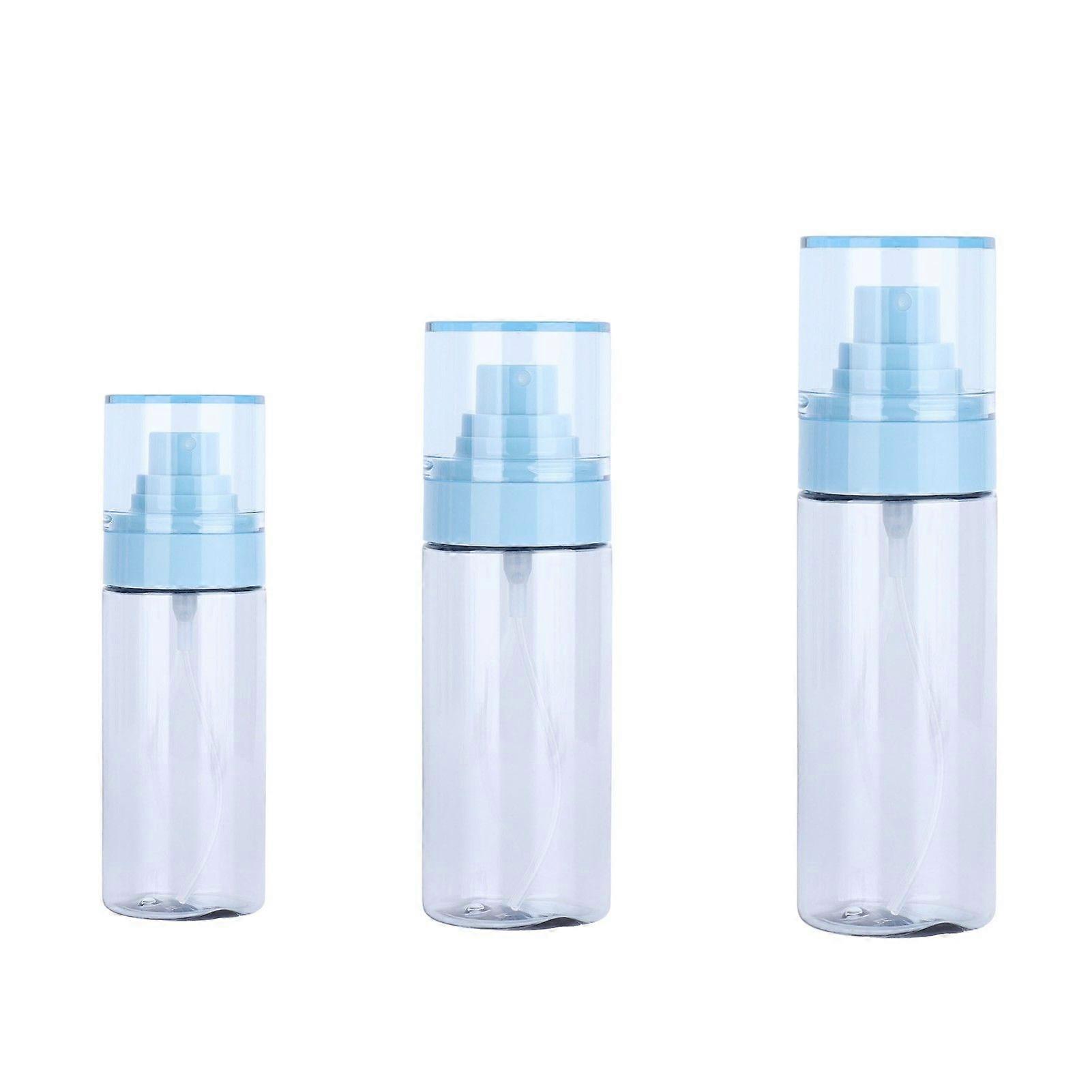 3Pcs set Plastic Spray Bottles Reusable Refillable Container for Essential Oils Perfume 80ml 100ml 120ml