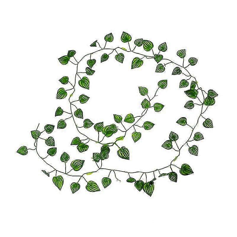 2m Long Artificial Plants Green Ivy Leaves Decoration,grape Leaf
