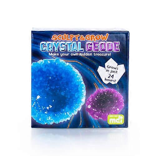 GEODE Sculpt and Glow Glittering Crystal with Light Up Display for Ages 8+