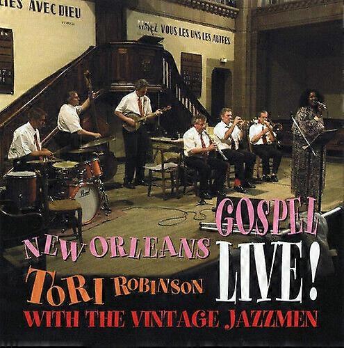 Tori Robinson with The Vintage Jazzmen New Orleans Gospel Live! CD (2018)