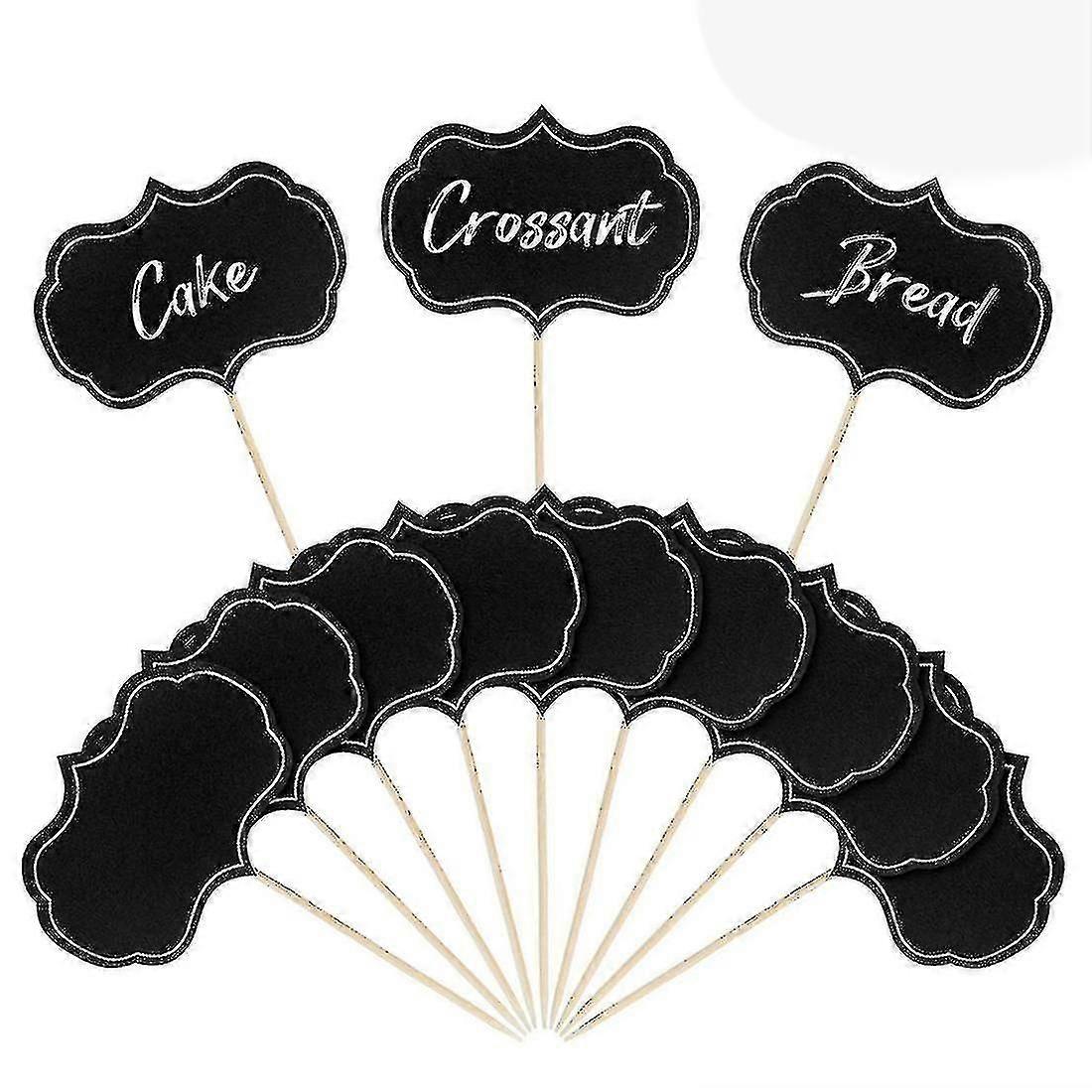 50 Pieces Cheese Markers For Charcuterie Board Buffet Labels Food Tags Toothpick Flags Appetizer Si