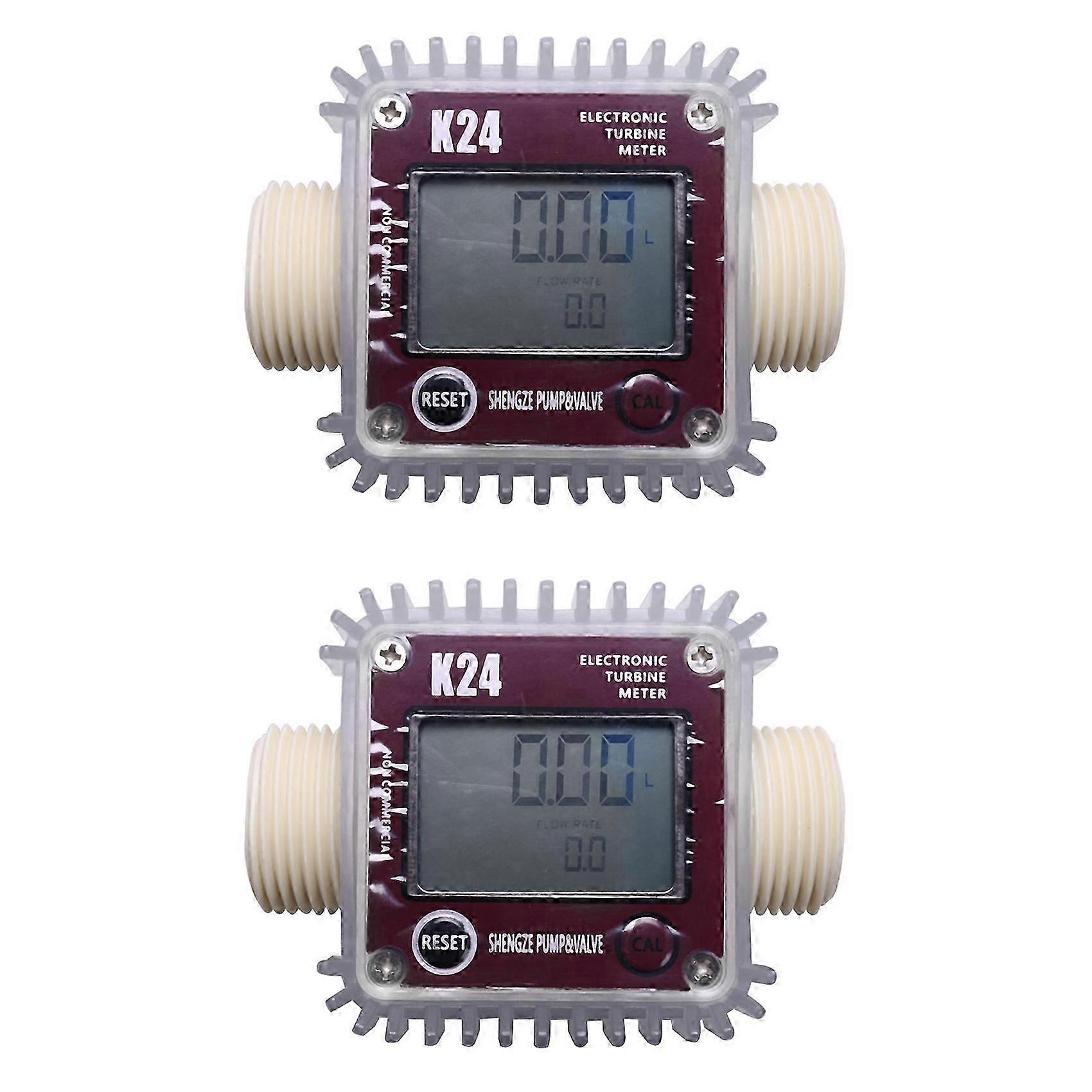 Digital LCD K24 Flow Meter for Water Seal Liquid Flow Measurement