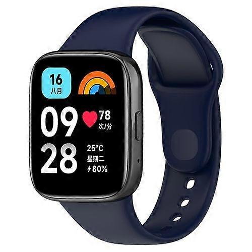 ZRUXE BD-HM 3-261 For Redmi Watch 3 Lite Sports Solid Color Silicone Replacement Watch Band
