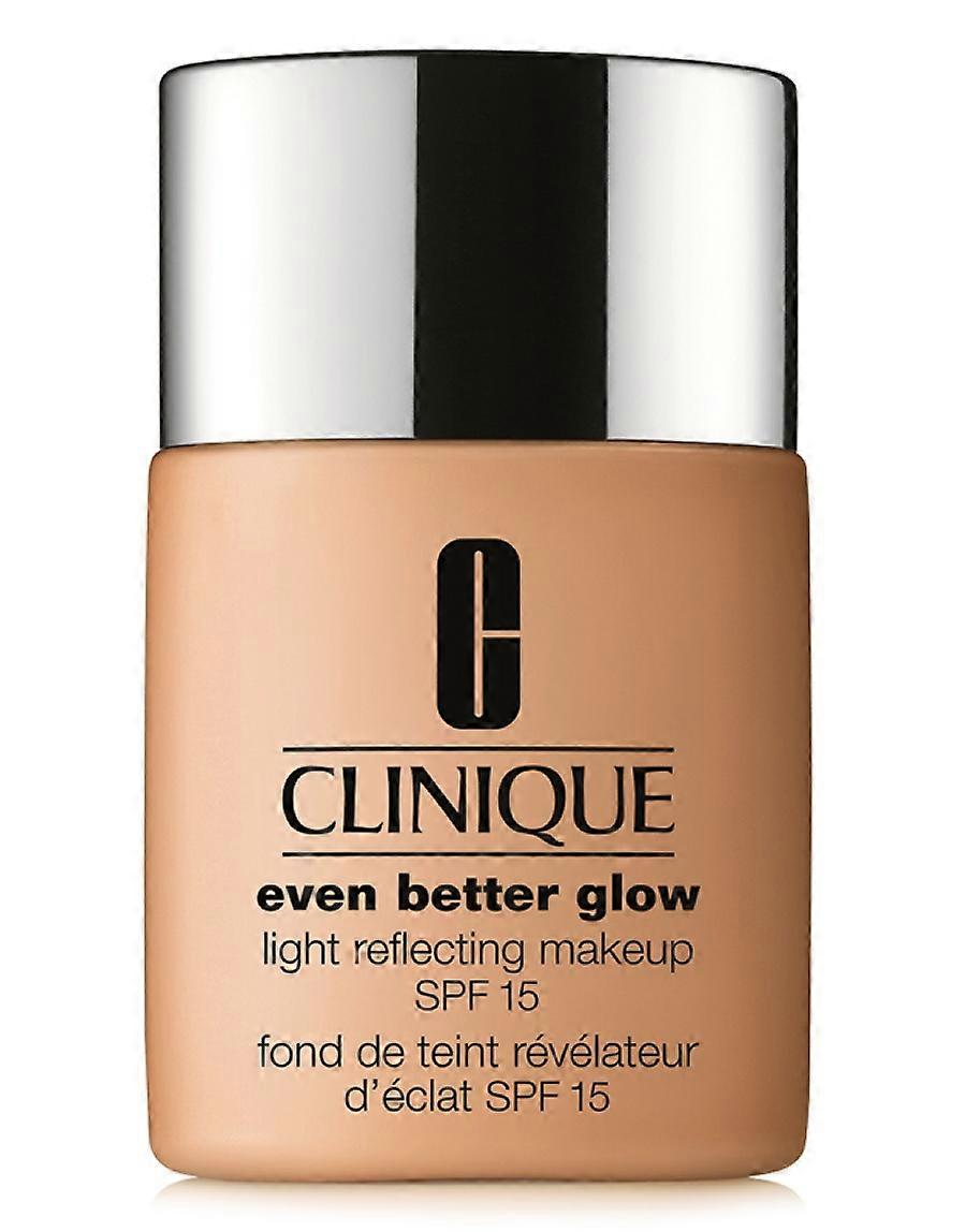 Clinique, Even Better Glow, Lichtreflektierend, Liquid Foundation, WN 54, Honig Weizen, LSF 15, 30ml