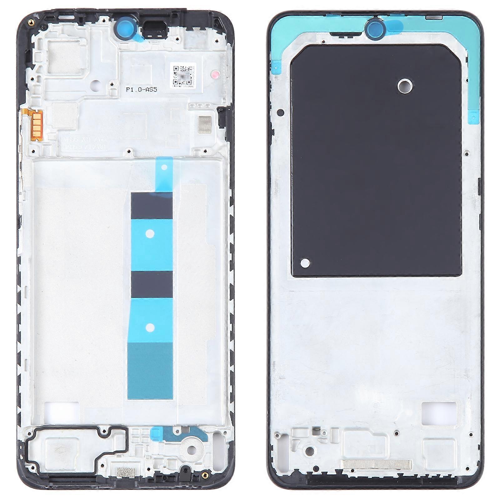 For Xiaomi Redmi Note 12 4G COMPATIBLE Front Housing LCD Frame Bezel Plate