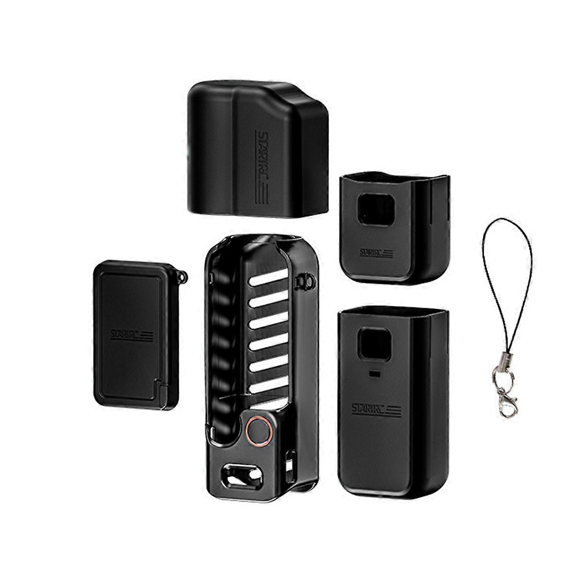 Silicone Protective Cover for 3 Anti-Scratch Threaded Handle Protective for Pocket 3 Accessory Bla