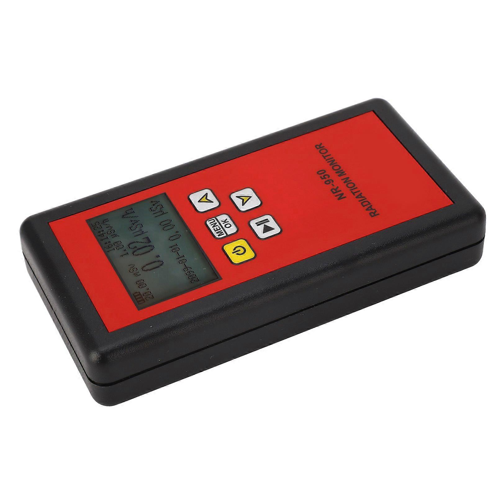 Strahlungsmonitor Intelligenter Alarm LCD-Display Tragbarer Alarm für Strahlendosiszähler 