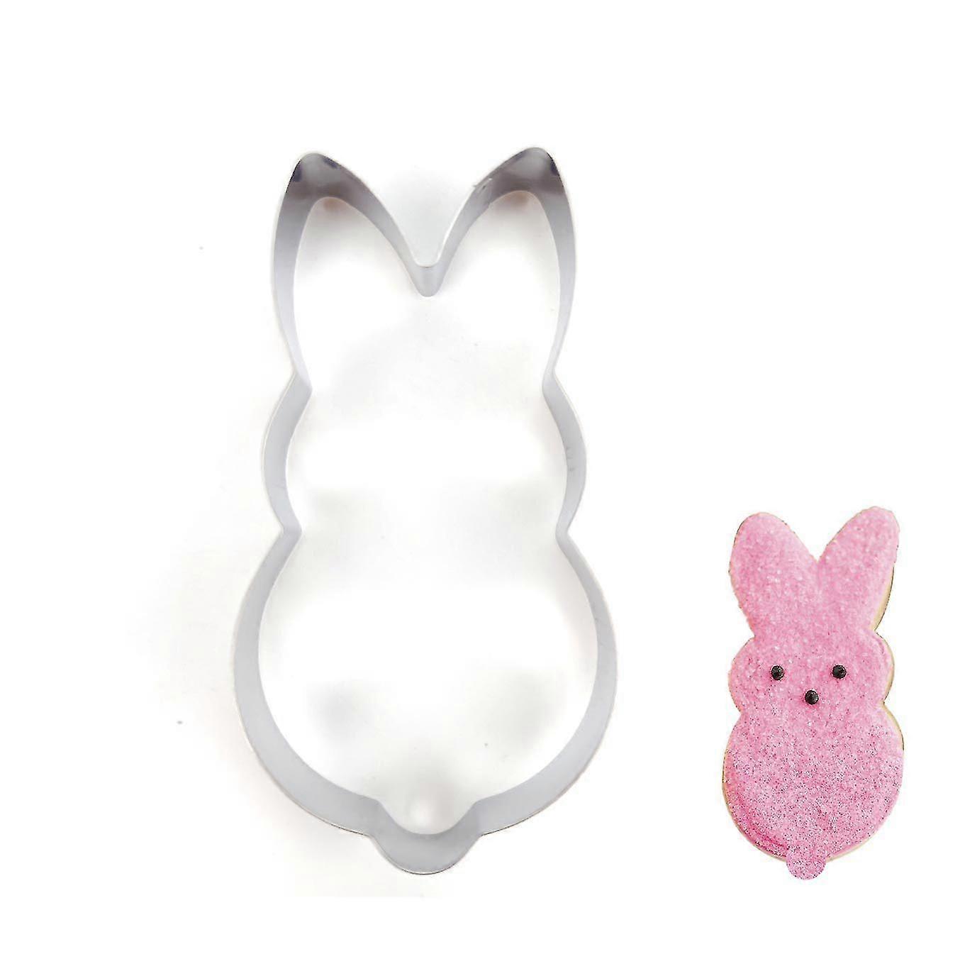12.7 cm Easter Bunny Cookie Cutter - Rustfritt stål
