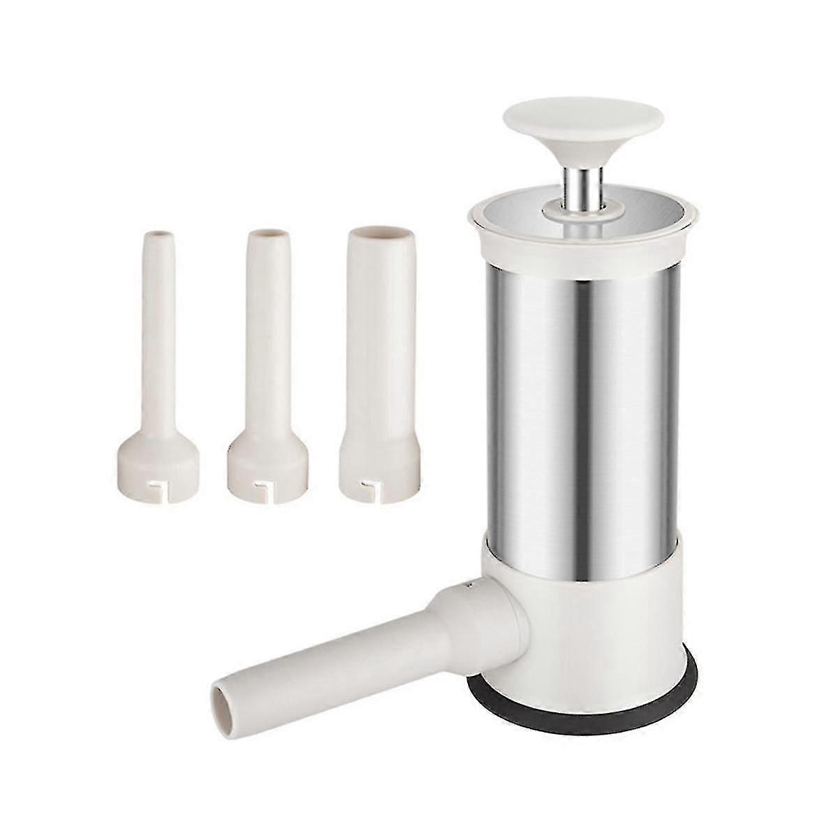 Stainless Steel Sausage Meat Stuffer Horizontal Sausage Maker Homemade Kitchen Meat Sausage Maker T