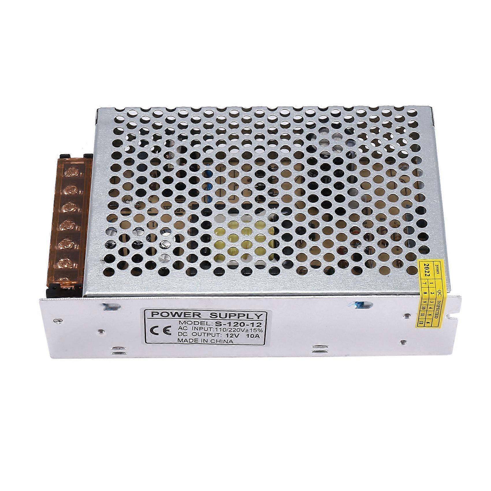 DC 12V 10A 120W Switching Power Supply former AC-DC Power Supply AC 110V / 220V To DC 12V Switching Adapter