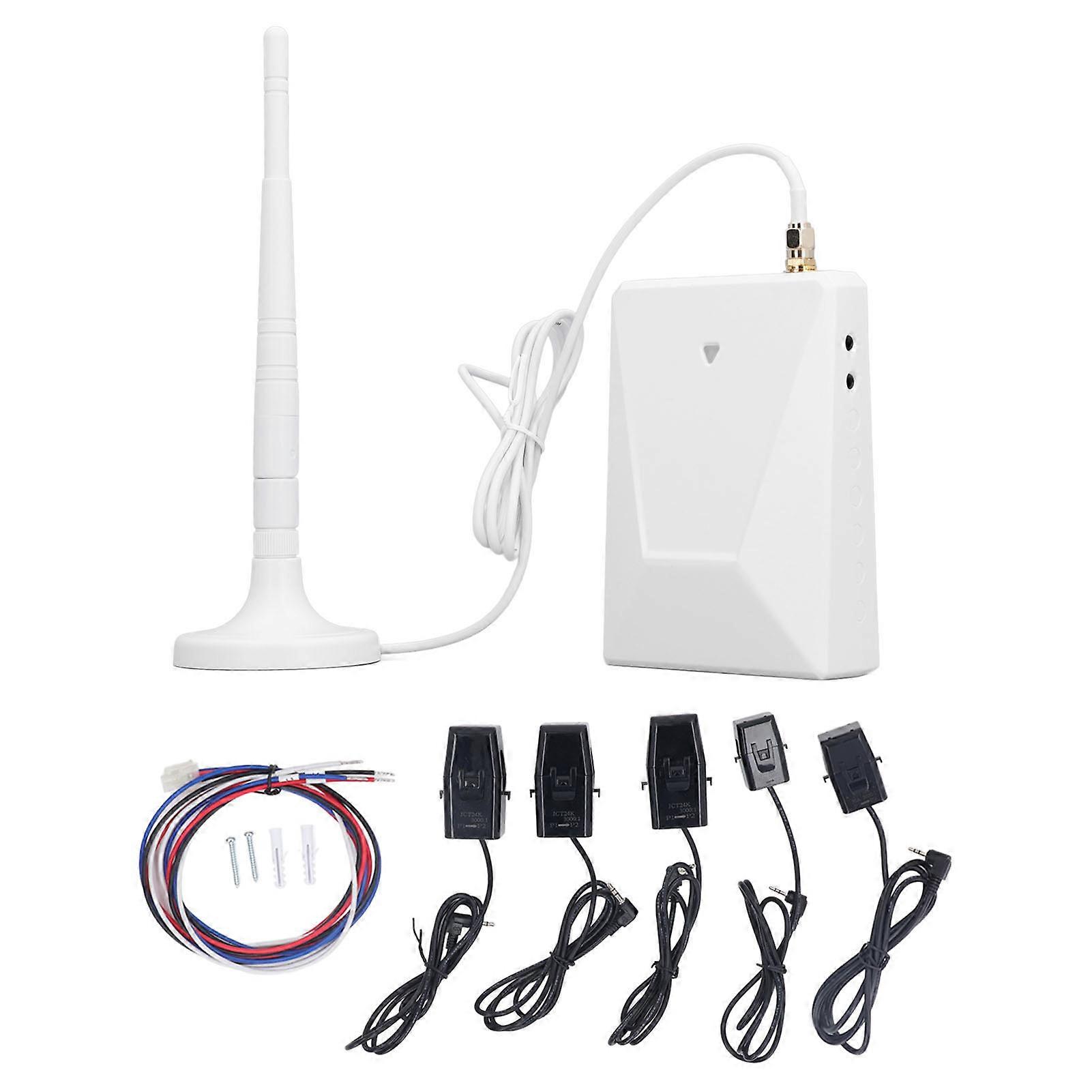 Smart Home Energy Monitor WIFI 3 Phase 4 Wires Real Time Electricity Monitor 90‑277VAC