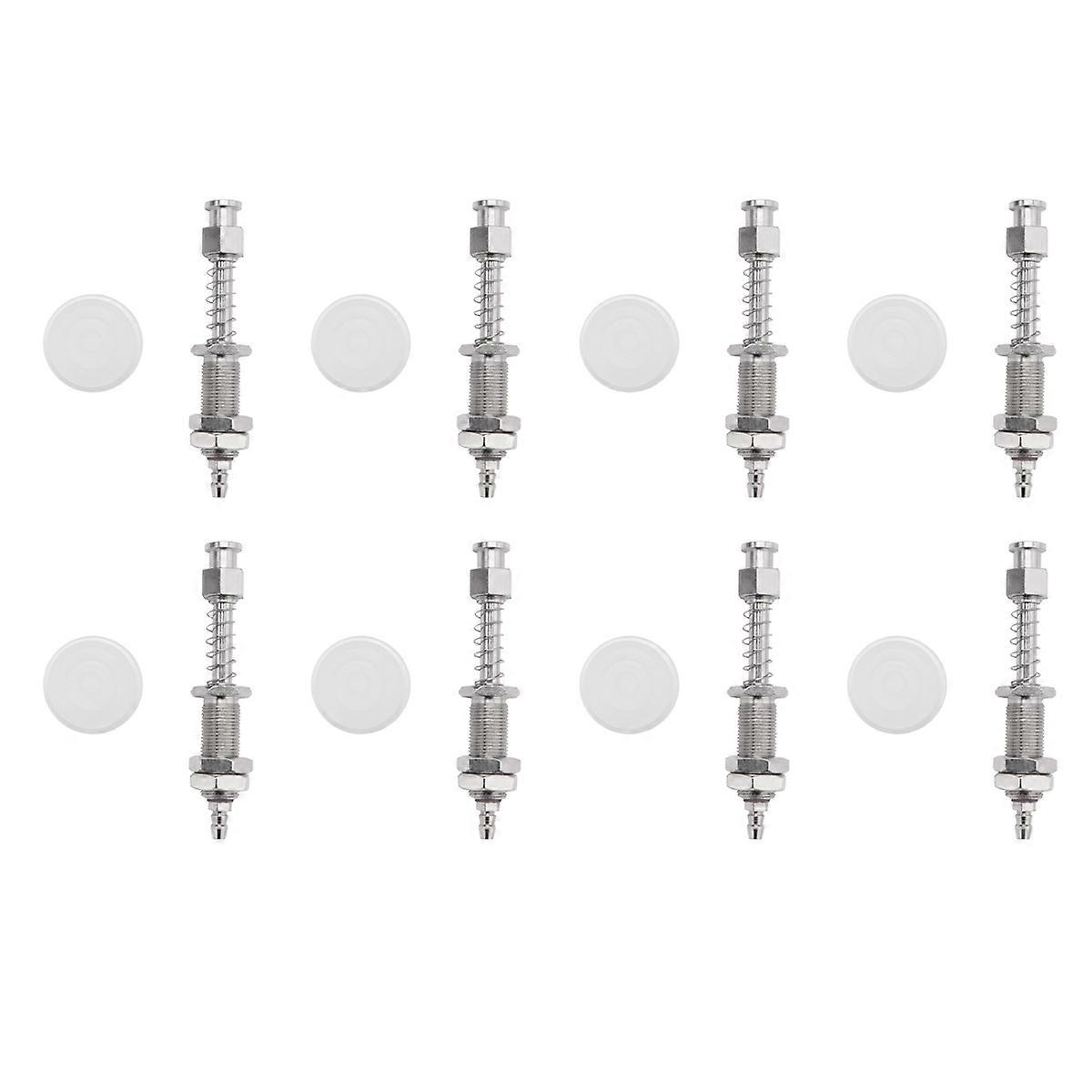 8 Set 86Mm Suction Cup Bracket Hexagonal Bushing Thread Vacuum Cup Liquid Level Compensator Injecti