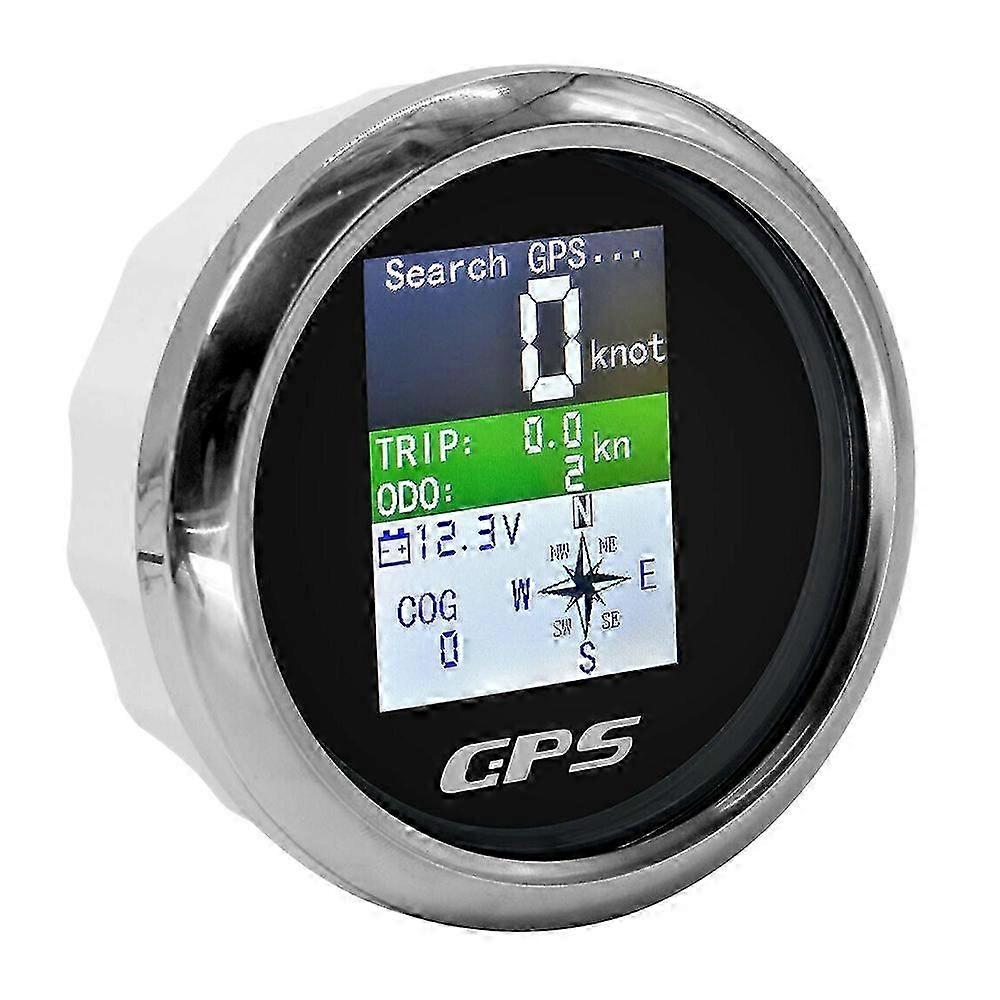 85mm Smart GPS Speedometer Waterproof TFT Screen Digital Tachometer Odometer with GPS Antenna compat