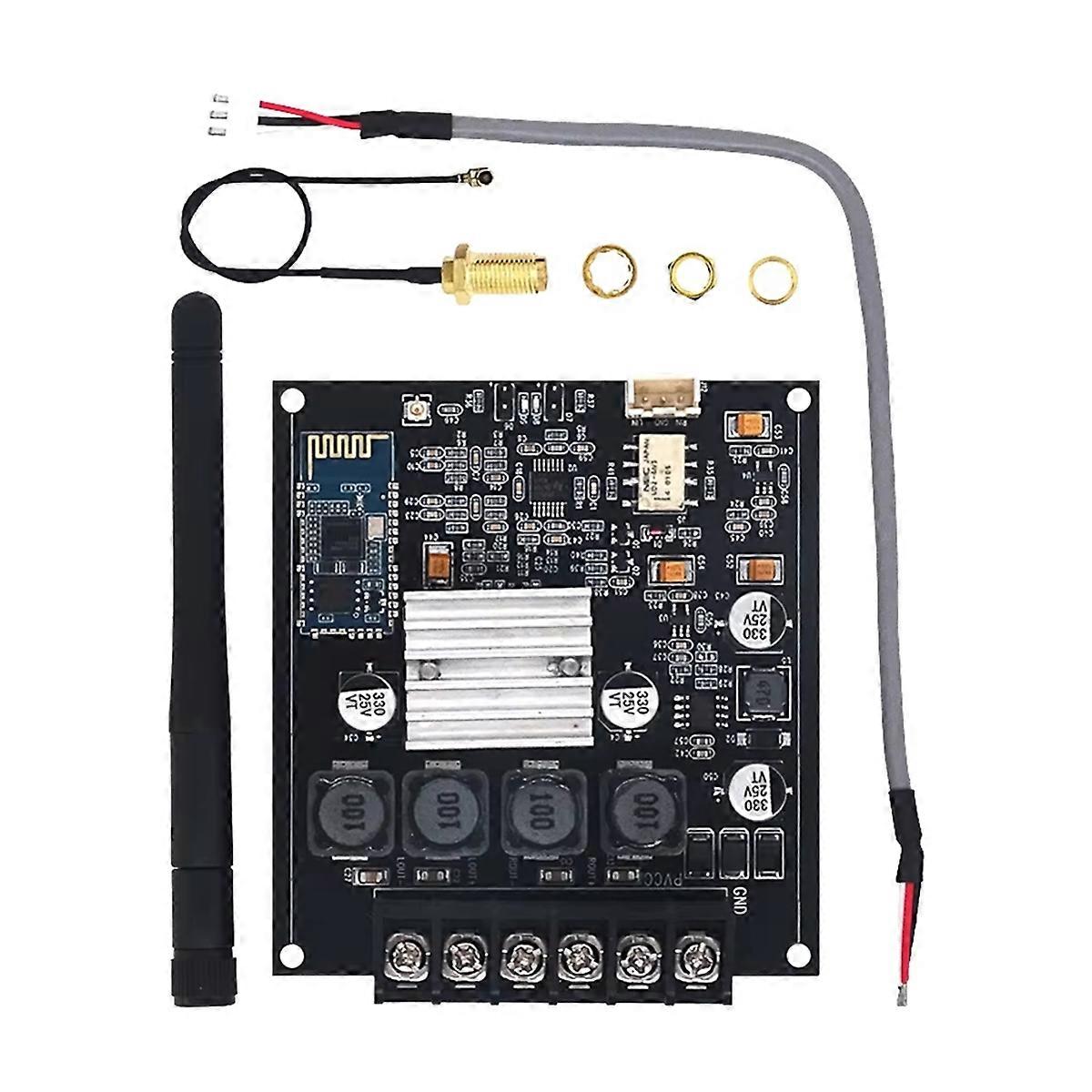 Wireless Bluetooth Amplifier Board Qualcomm QCC3034 Bluetooth Version 5.0 TPA3116 Amplifier Board APTXHD with Antenna
