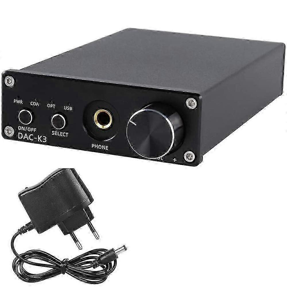 Dac-k3 Mini Hifi Optical/coaxial/usb Dac Decoder Audio Headphone Amplifier Headphone