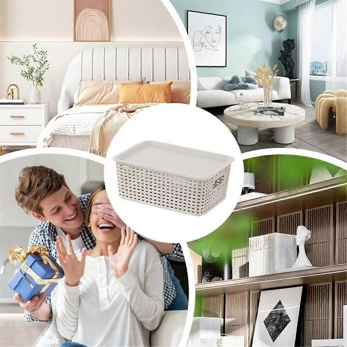 Stackable Storage Baskets Portable Stackable Closet Organizer