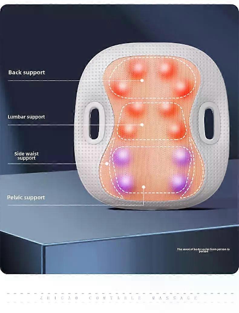 サスペンションニーディングインテリジェントウエストネックプロテクションワイヤレスマッサージ枕多機能ホームホットポータブルクッション