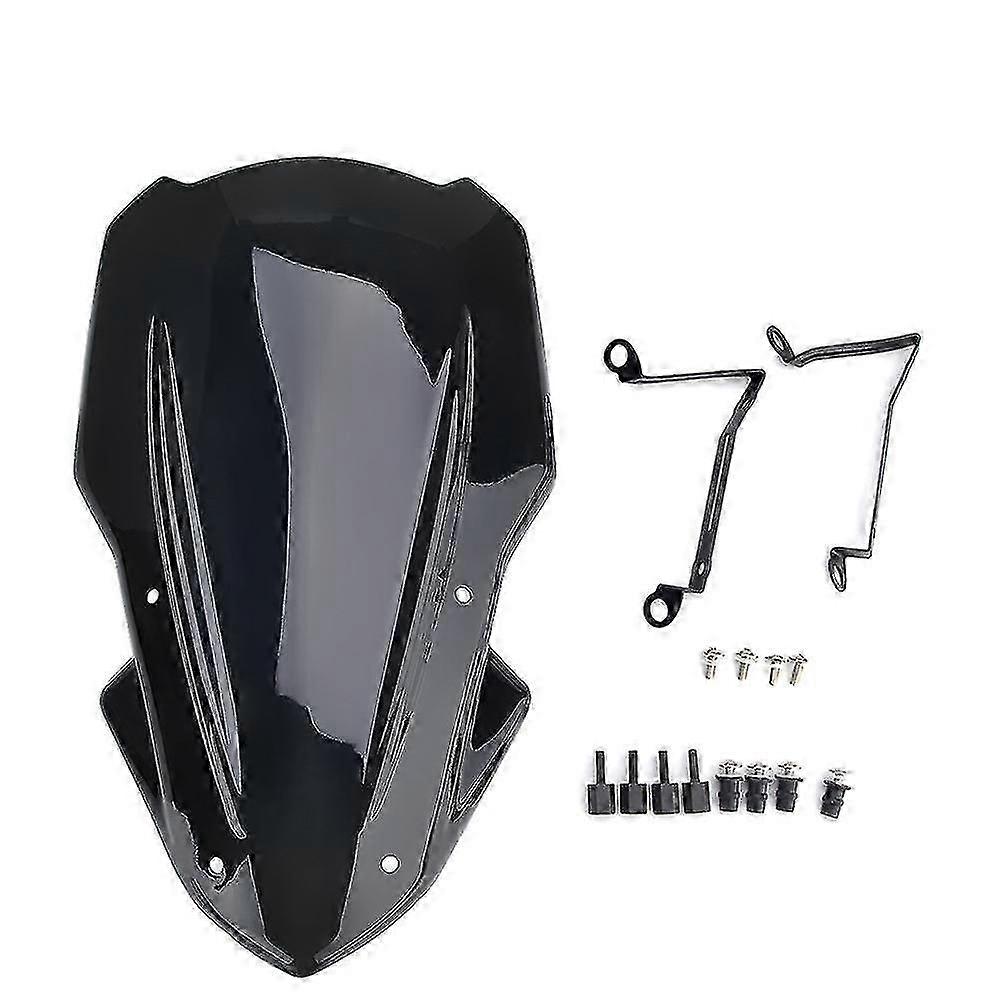 CON אופנוע שמשה קדמית עבור קוואסאקי Z900 2017 2018 2019 Z 900 מגן מסך רוח עם אביזרי סוגר מחזיק