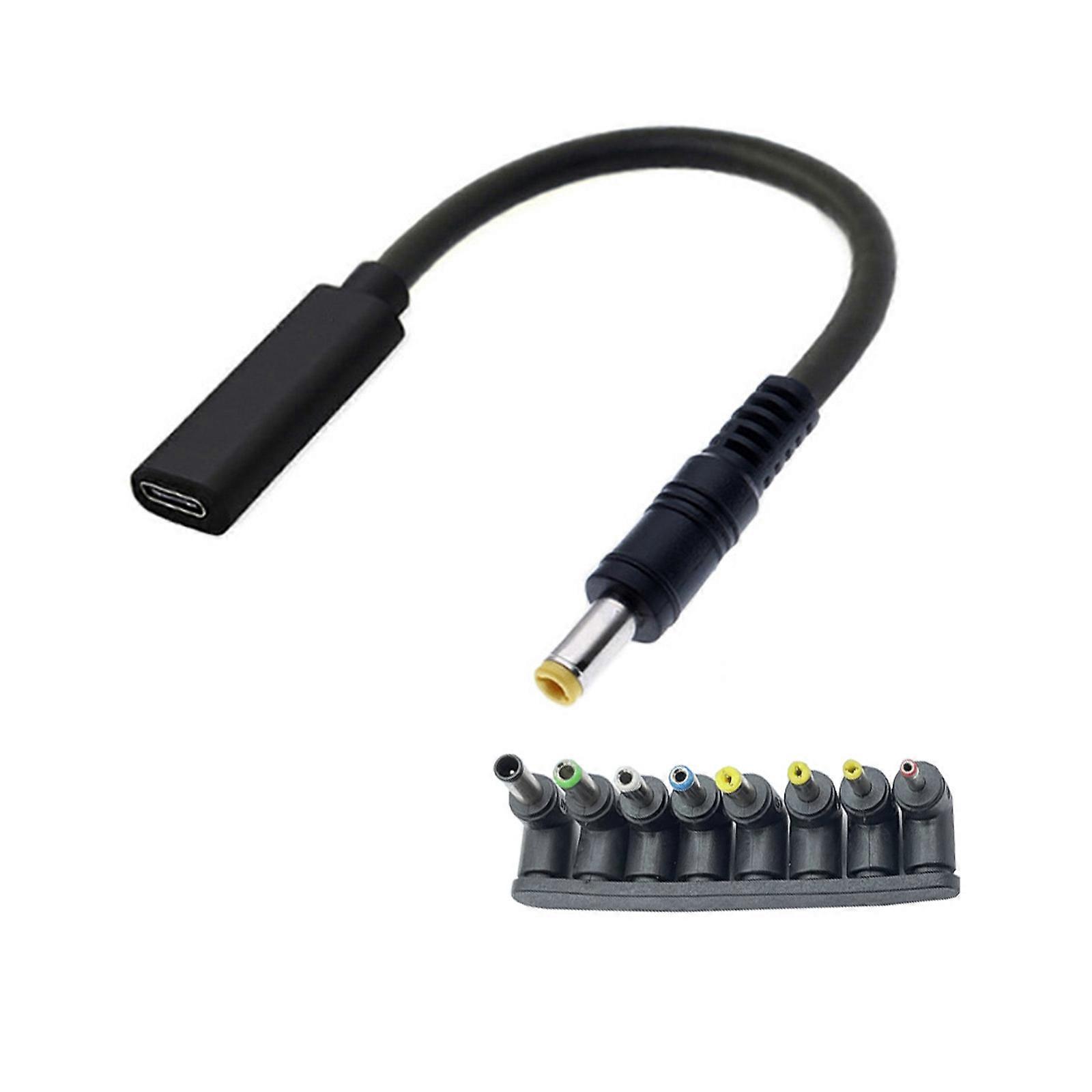 Durable USB C/Type-C PD to 12V 3.5/4.0/4.8/5.5/6.3/6.4mm WIFI Router Power Cable Multipurpose Type-C Power Cord