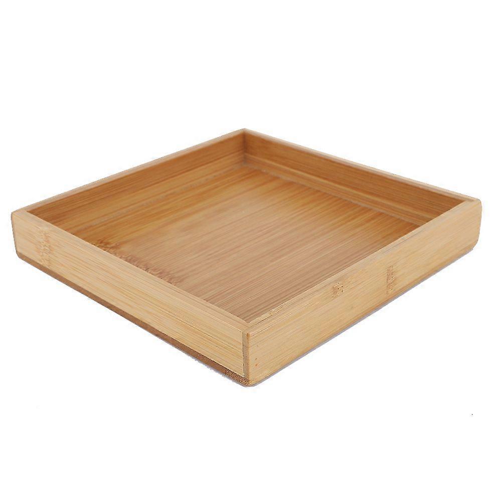 Japanese Style Rectangular Fruit Tea Serving Tray for Home