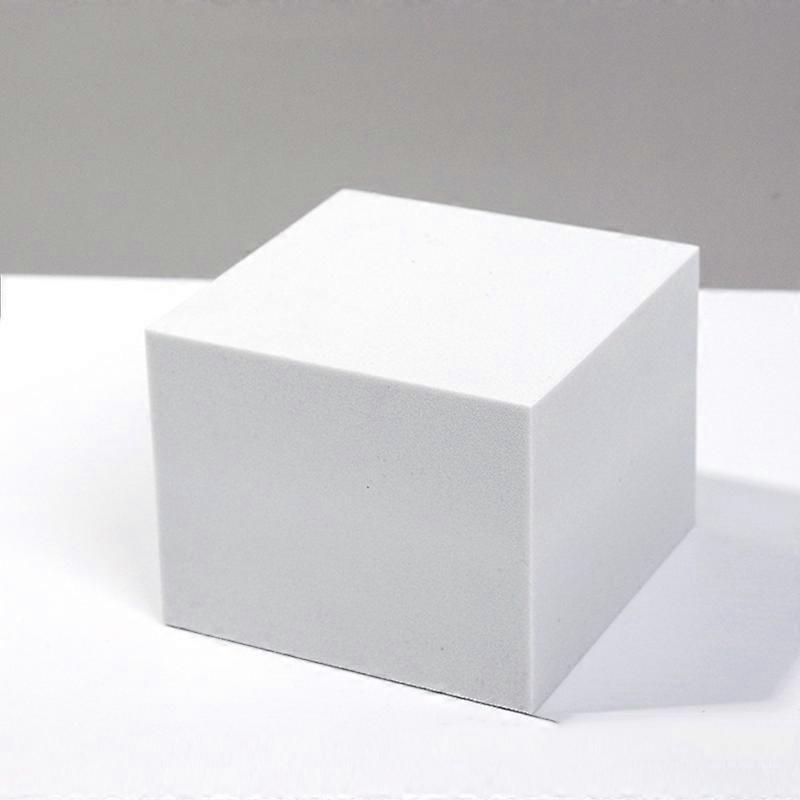 8 PCS Geometric Cube Photo Props Decorative Ornaments Photography Platform, Colour: 10 x 10 x 8cm Large White Rectangular