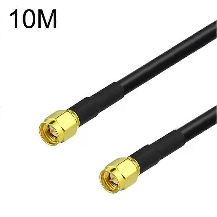 SMA Male to SMA Male Coaxial Adapter Cable-10m RG58 Cable Length