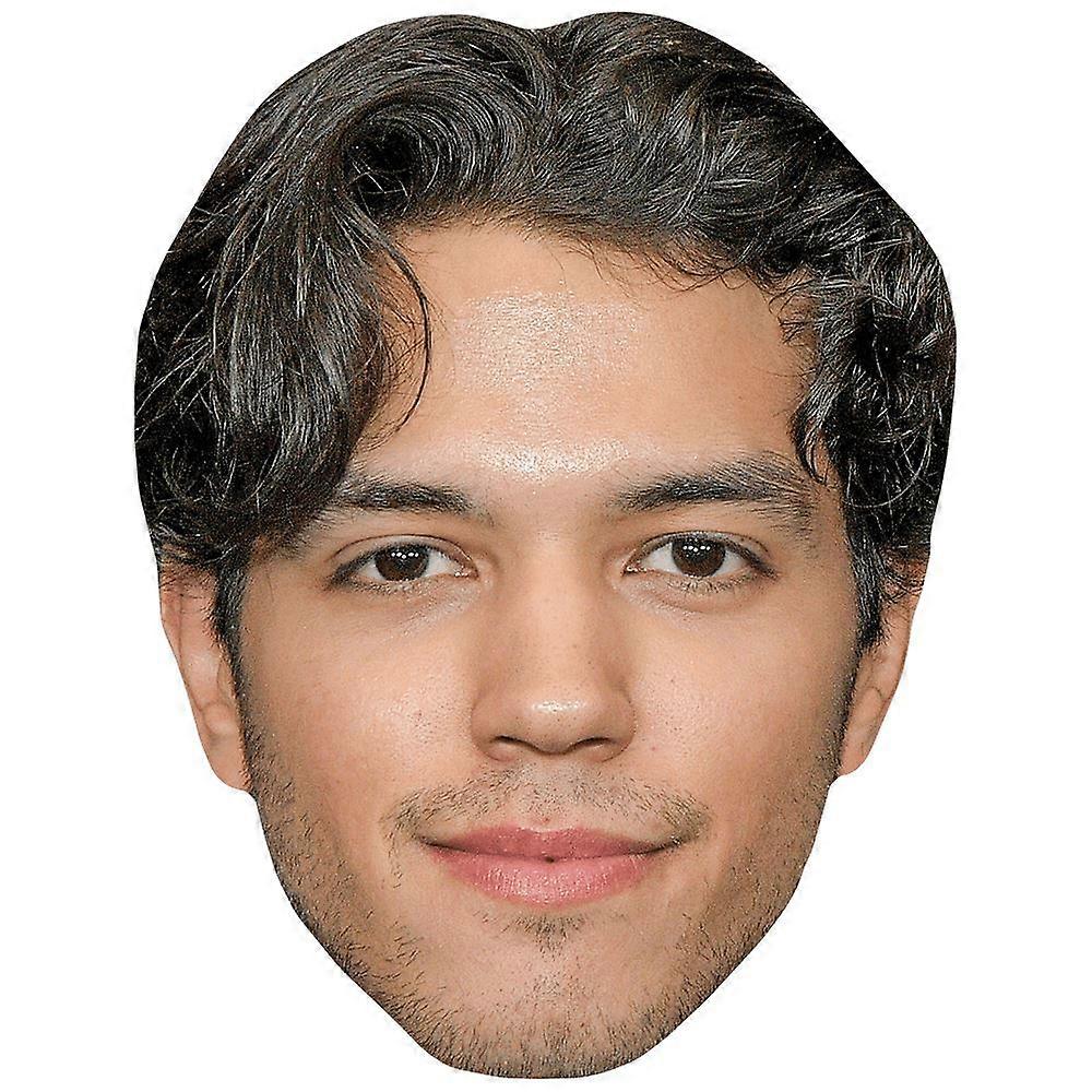 Zack Calderon (Stubble) Celebrity Mask, Flat Card Face