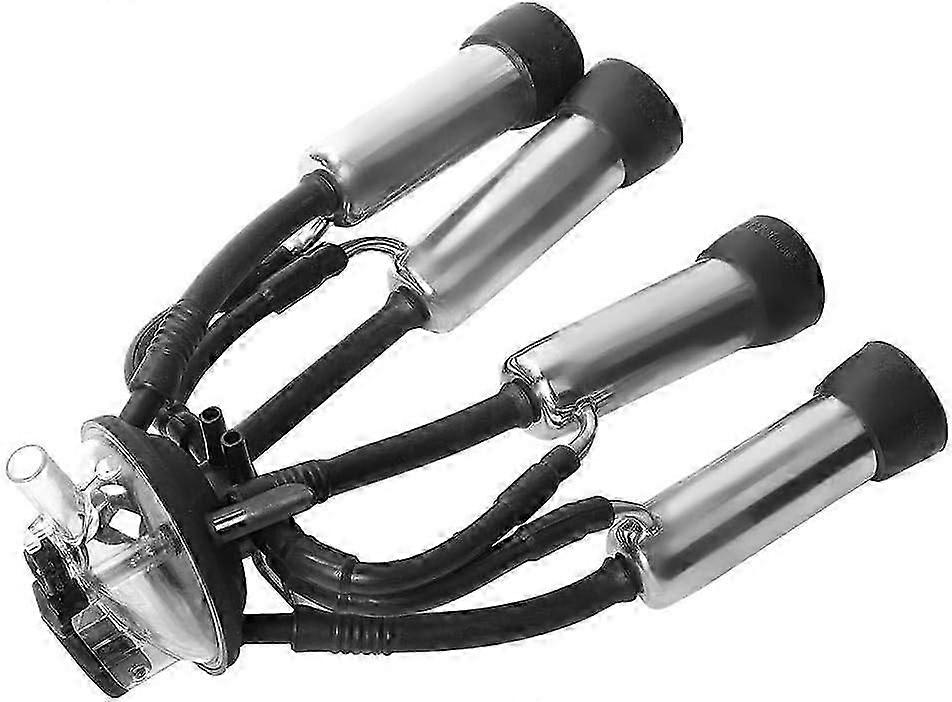 مجموعة الحلب ، مجموعة أكواب حليب مجموعة حليب عنقودية لحلب البقر 240CC مع خطاف ، يسهل تعليقها وحملها ، مناسبة لآلة حلب مضخة التفريغ