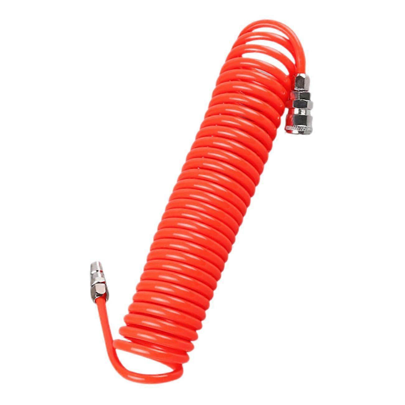 Versatile Air Hose Part Connector Spring Tubing for High Pressure Air Compress