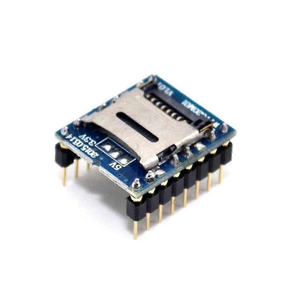 WTV020 Mini SD Card MP3 Sound Module for PIC 2560 R3, WTV020-SD-16P, 10PCS/LOT, WAV Playback, Compact Size