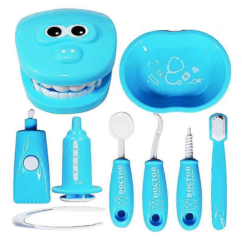 9-piece mini children's dental toy set