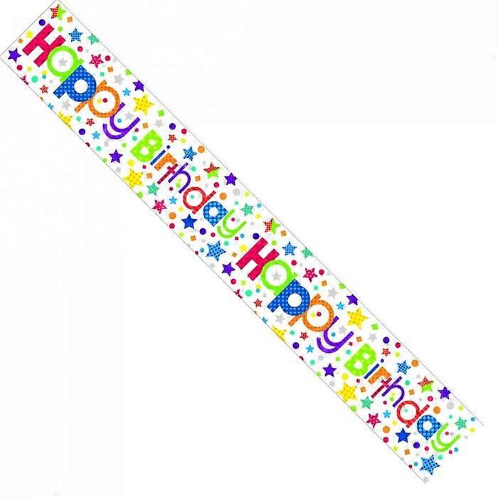 Apac Dotted Happy Birthday Banner