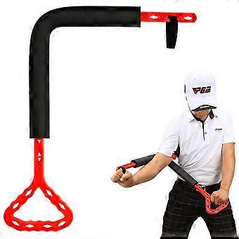 Golf Trainer Swing Aid für Anfänger - einstellbare Rotationshilfe zur Verbesserung der Scharniermechanik und der Genauigkeit
