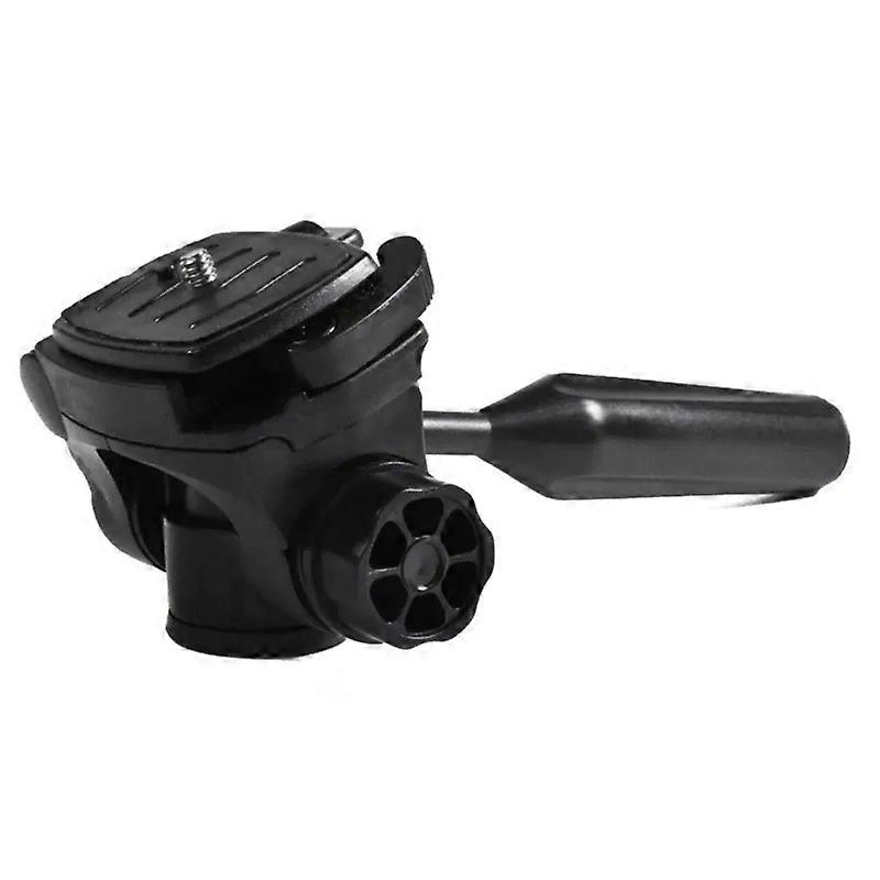 Tripod Pan for Head 360 Rotation 90 Tilt 3-D Tripod for Head 3/8 Thread 1/4 L21D