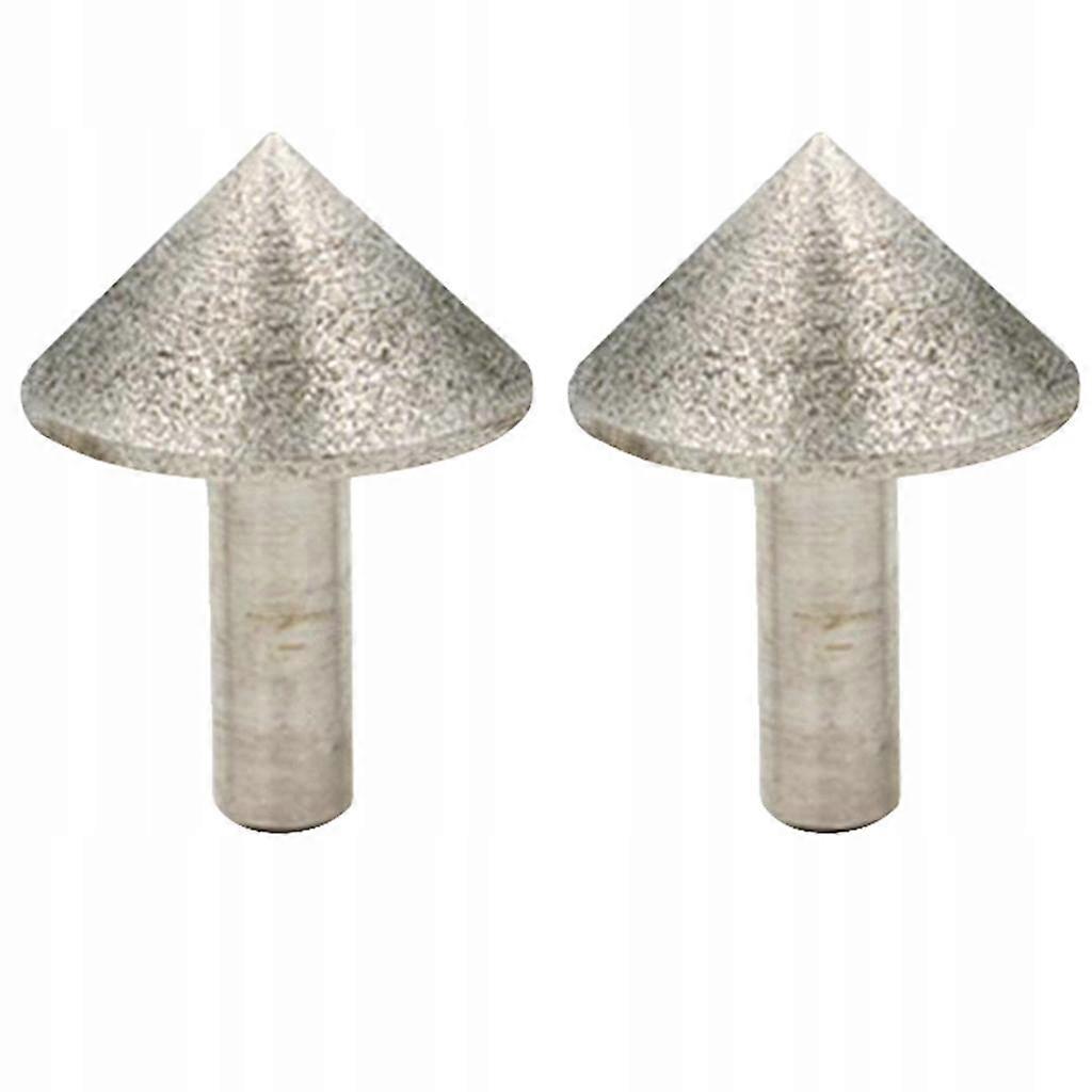 2pcs Diamond Chamfering , Countersink For Diy, 90