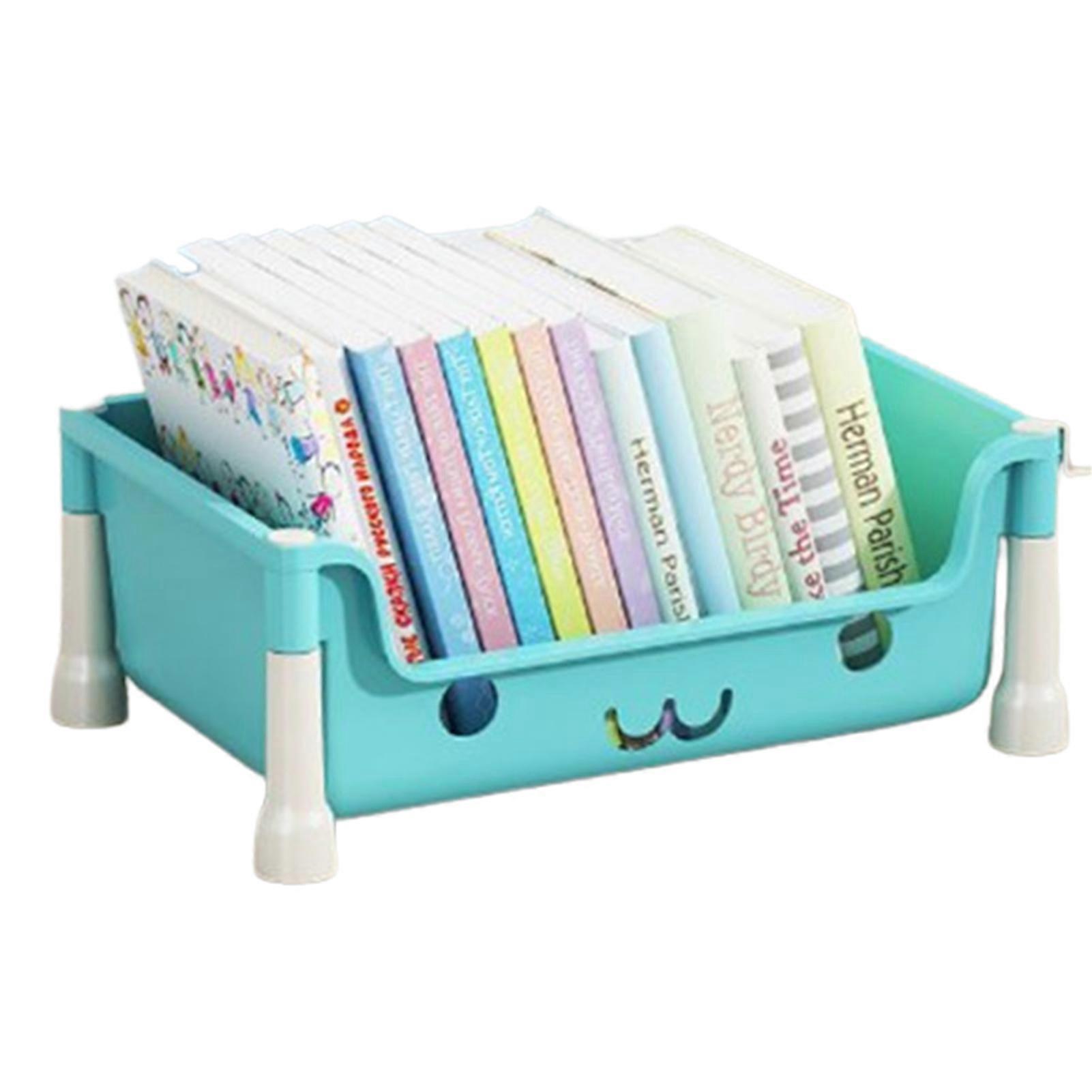 Kids' Toys Storage Organizer Rack Easy to Assemble Large Capacity Shelving Unit Suitable for Blocks Crayons