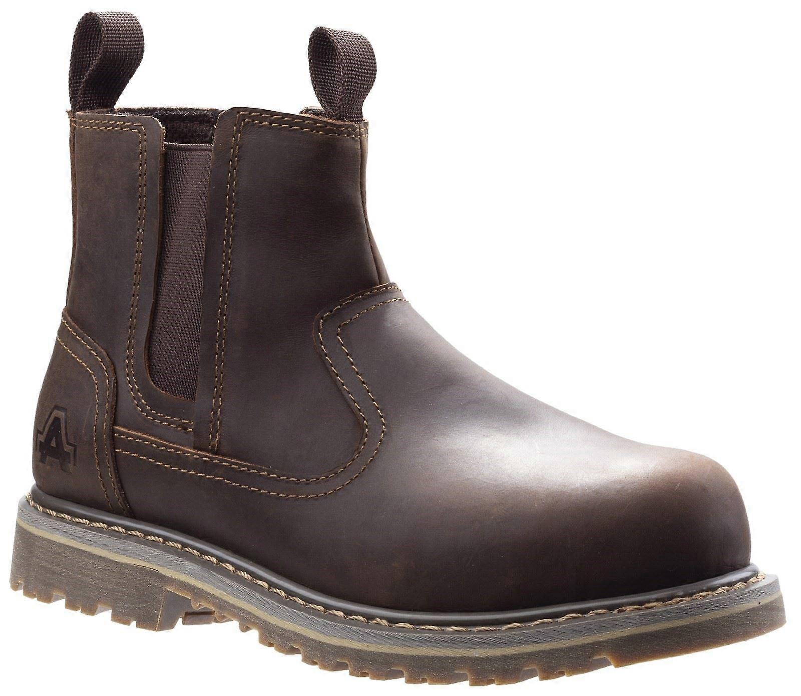 Amblers Safety Brown AS101 Alice Slip On Safety Boot