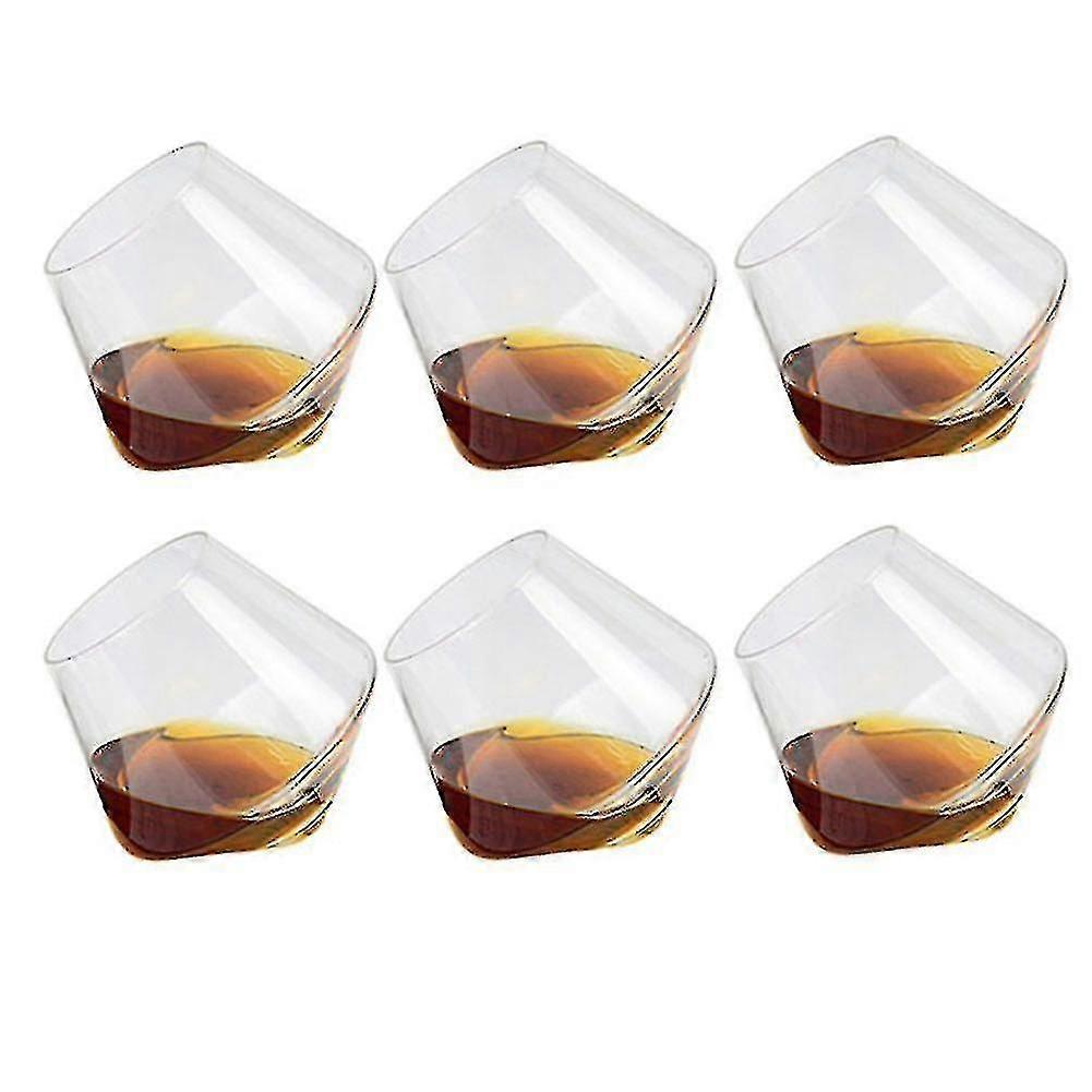 2024 ، حزمة من 6 400 مل زجاج النبيذ نظارات ويسكي شرب بهلوان كأس النبيذ الروم كأس النبيذ