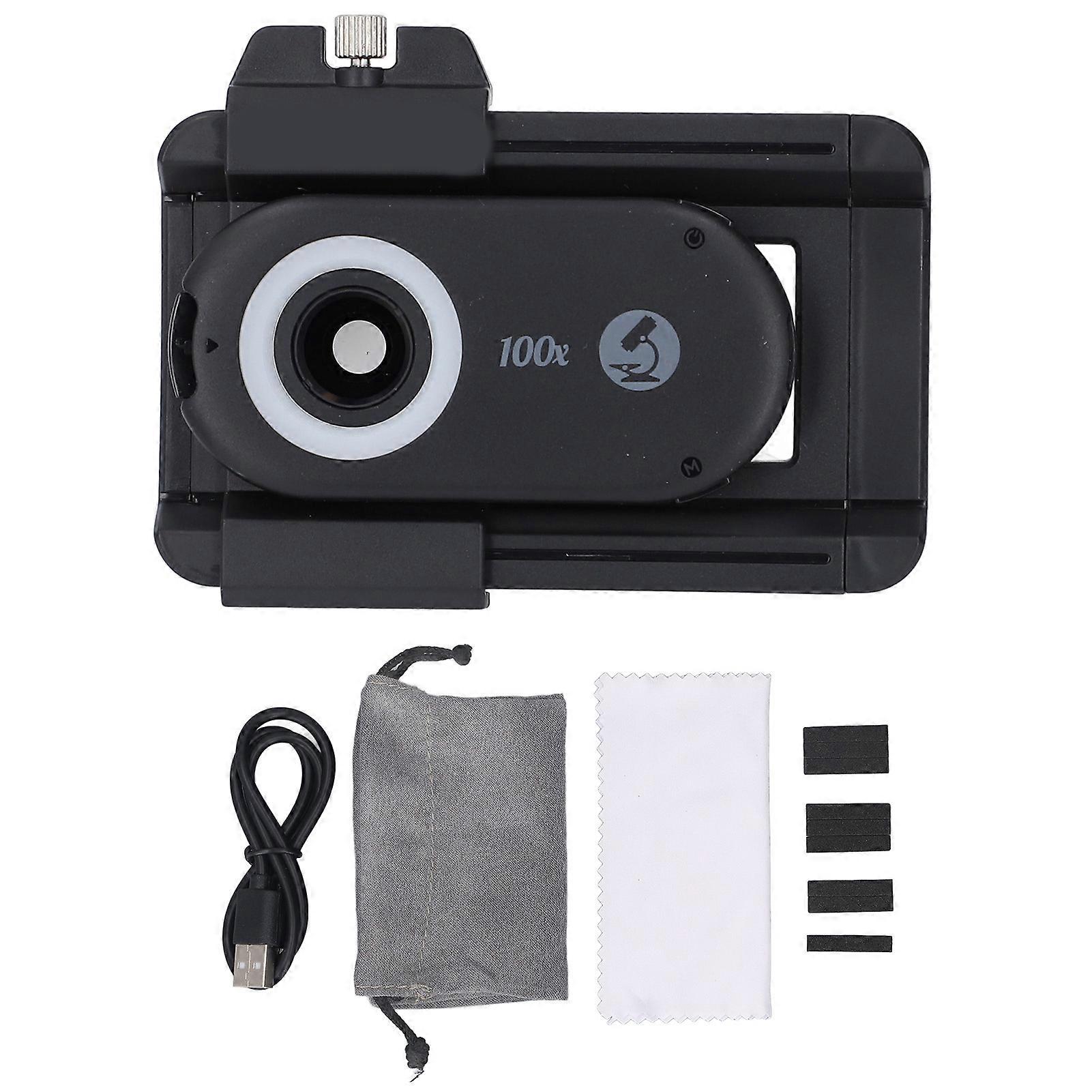 Phone Macro Lens with LED Light CPL Filter Multi Function Lens Clip IOS for Android Almost All Phone