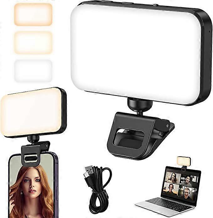 Portable LED fill light video conference fill light