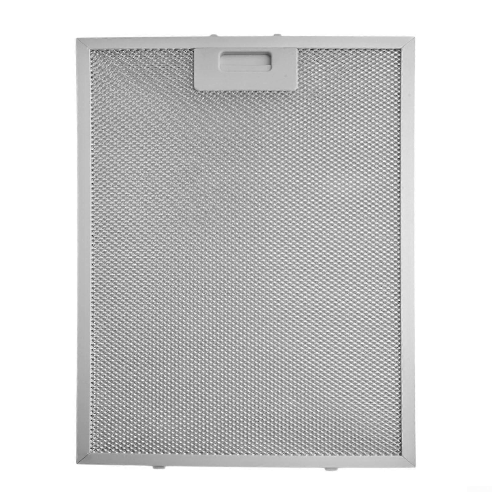 Cooker Hood Air Filter Replacement 400X275X9mm Silver Metal Mesh for 5 Layer Grease Filtration Extractor Vent