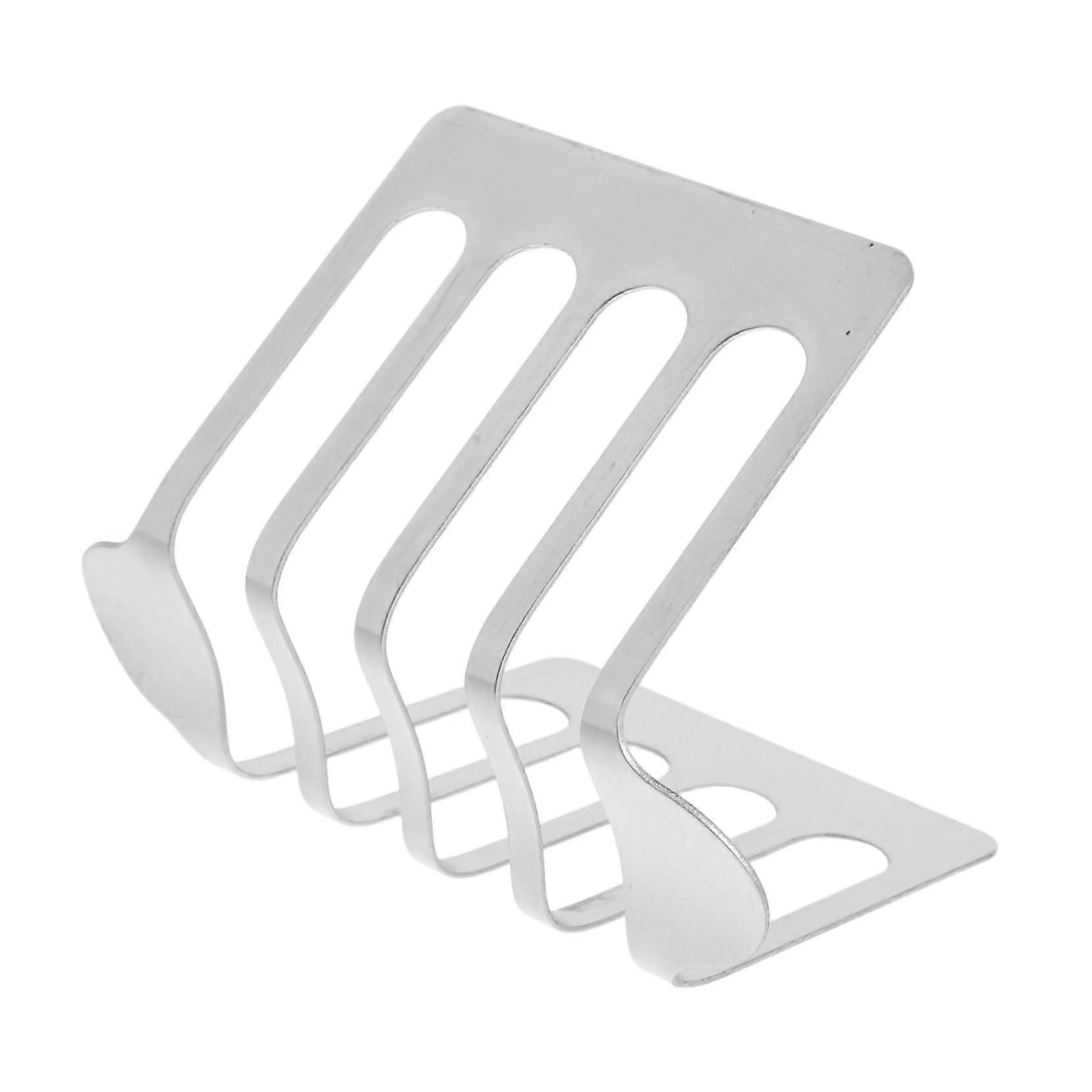 Stainless Steel Bread Rack For Kitchen Toast Holder And Food Display Stand Space Saving For Bread Sandwiches