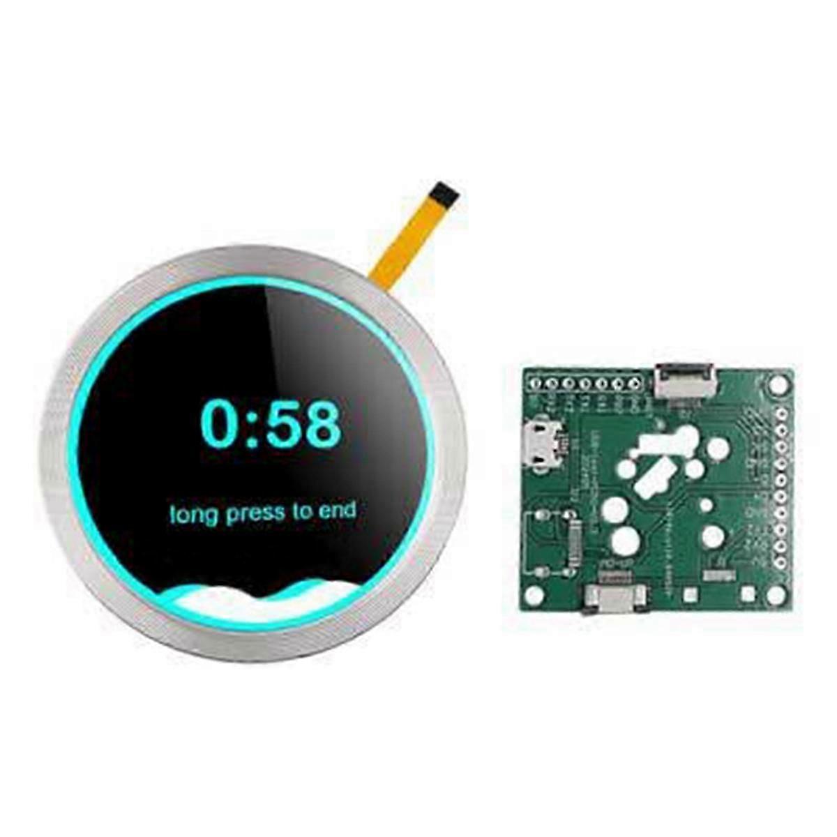 ESP32-S3 Development Board LVGL 2.1inch Rotary Display Smart LCD Knob Switch Display with Adapter Board for B