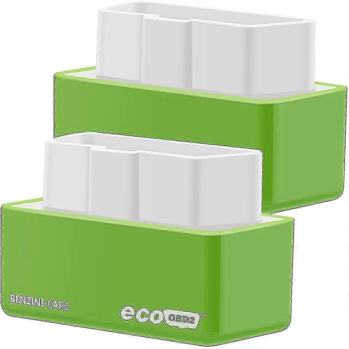 2pcs Portable Car Fuel Saver Device Eco-friendly Fuel Savers For Car Obd2 Connector Save On Gas Economizer Fuel Saving Replacement Accessory