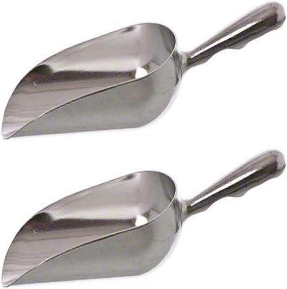 High quality brand new  AS-12 SET OF 2, 12 Oz. (Ounce) Bar Ice Scoop, Dry Bin