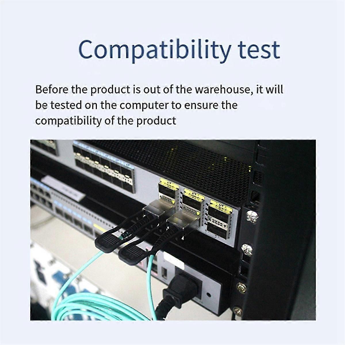 40G QSFP+ to SFP+ DAC Cable 1 Meter Compatible with Multi-Function Stacking Lines