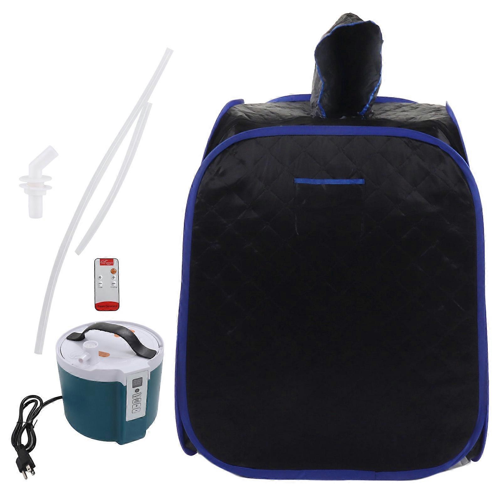 Portable Steam Sauna Tent, Full Size Personal Steam Sauna, Personal Home Spa with Remote Control